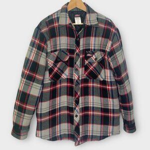 Dickies Plaid Quilted Shirt Jacket